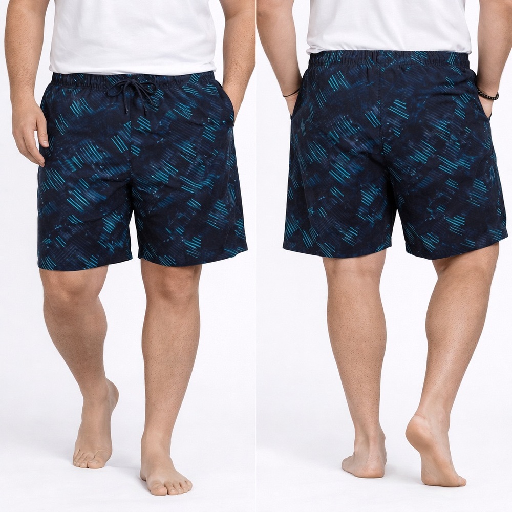 Speedo Men’s Swimwear | XXL | NWT | Blue Pattern
